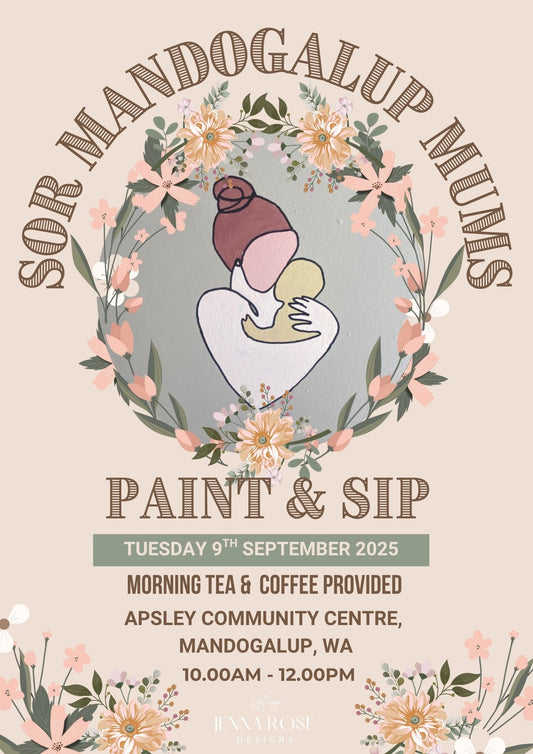 SOR Mandogalup Mums & Bubs Paint & Sip Workshop