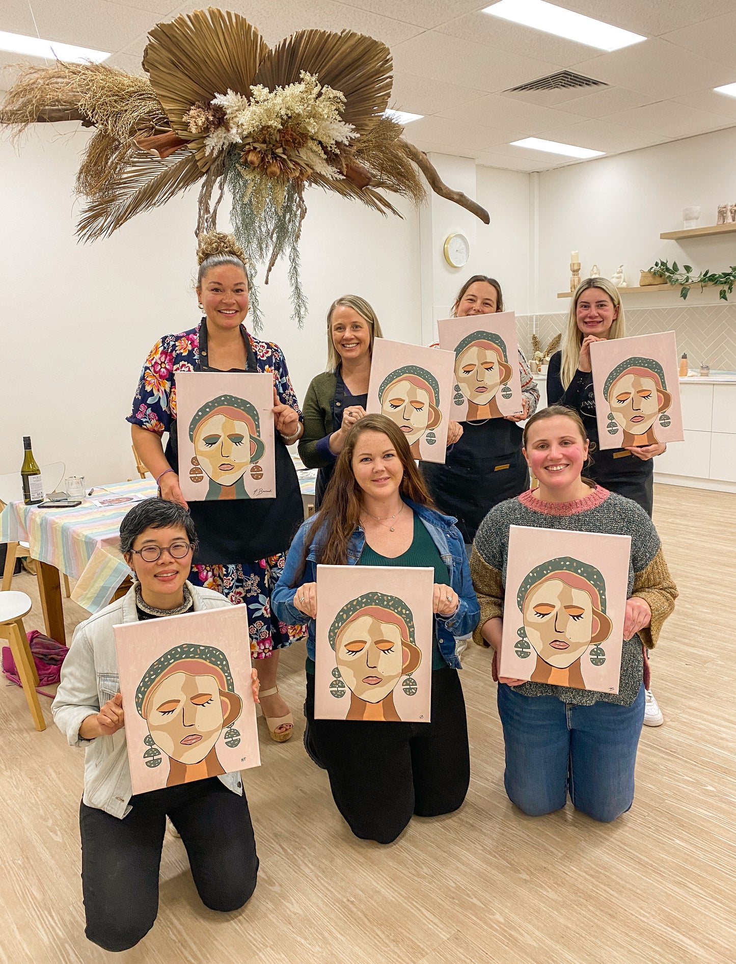 CANVAS PAINT & SIP WORKSHOP